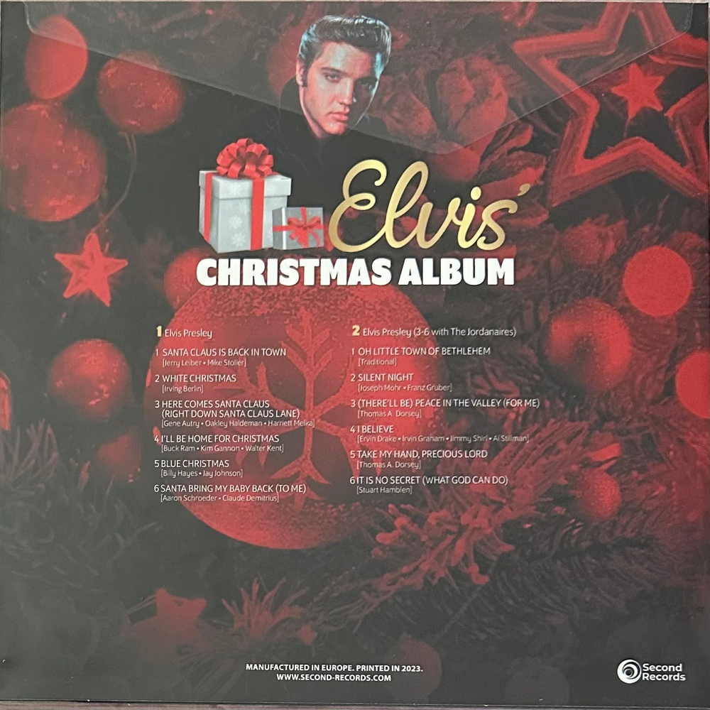 Elvis ‎– Elvis' Christmas Album (Европа 2023г.)