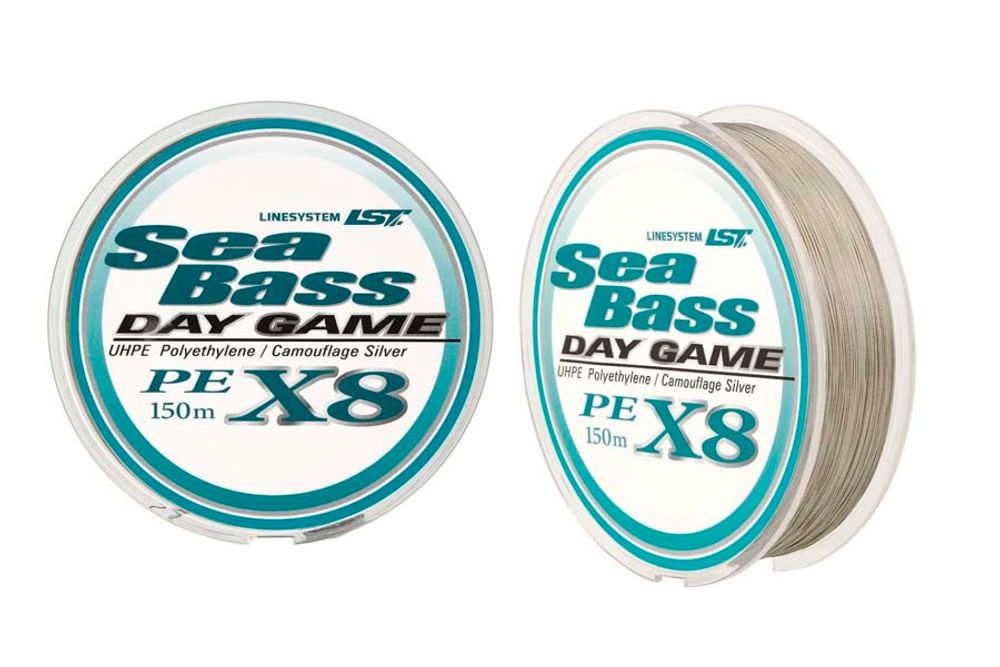 Шнур LINESYSTEM Sea Bass X8 Day Game #0.8 (150m)
