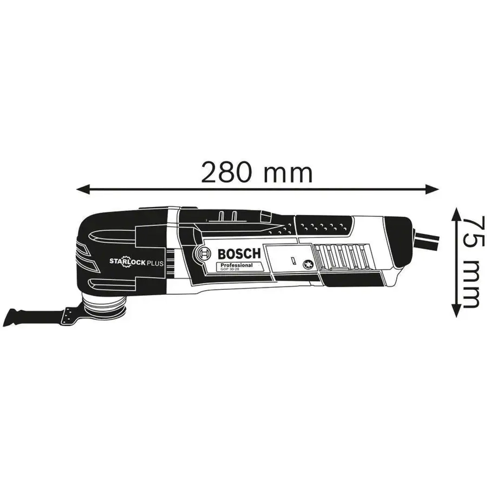 Универсальный резак GOP 30-28 BOSCH 0601237001