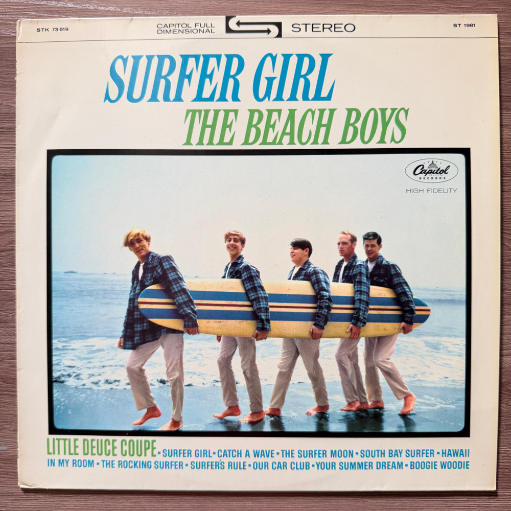 The Beach Boys ‎– Surfer Girl (Германия 1966г.)
