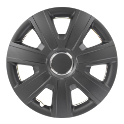 Колпаки R14 Gamma 4шт (черно-матовые) ABS-пластик ARNEZI A0702049