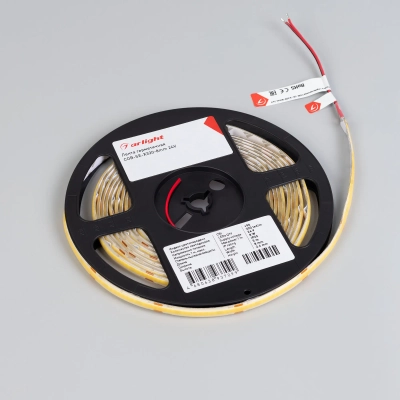 Лента герметичная COB-SE-X320-8mm 24V Day4000 (8 W/m, IP65, 5m) (Arlight, -)