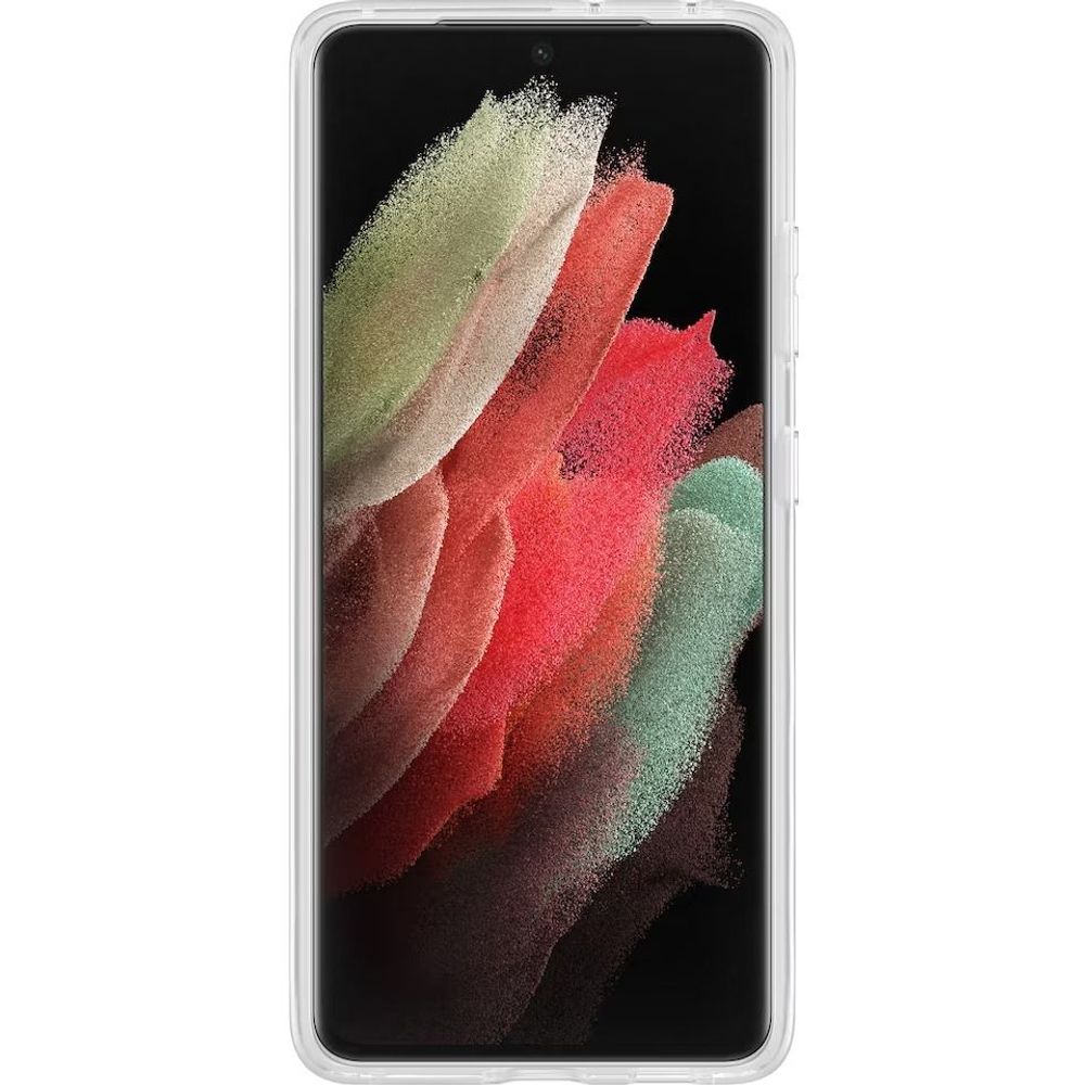 Чехол-подставка для Samsung Galaxy S21 Ultra, прозрачный (Из Финляндии)