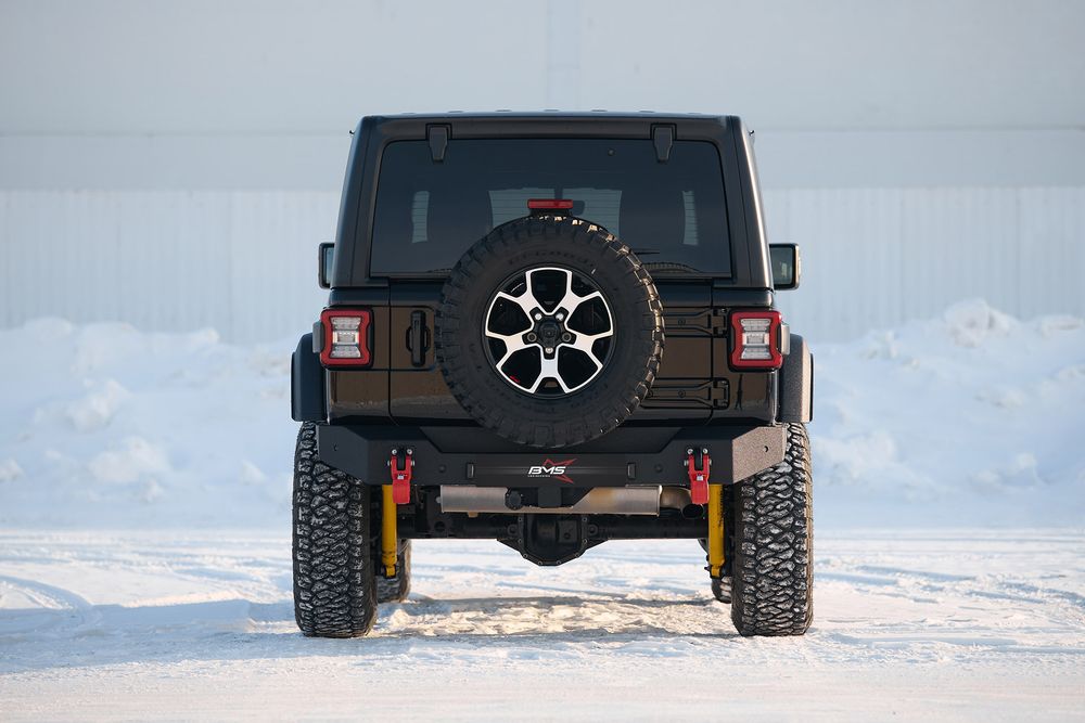 Бампер силовой задний BMS PRO-Line для Jeep Wrangler JL