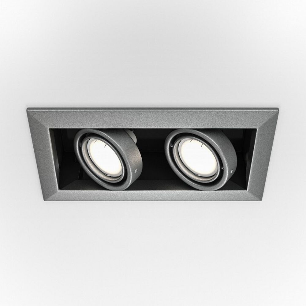 Встраиваемый светильник Maytoni Metal Modern DL008-2-02-S