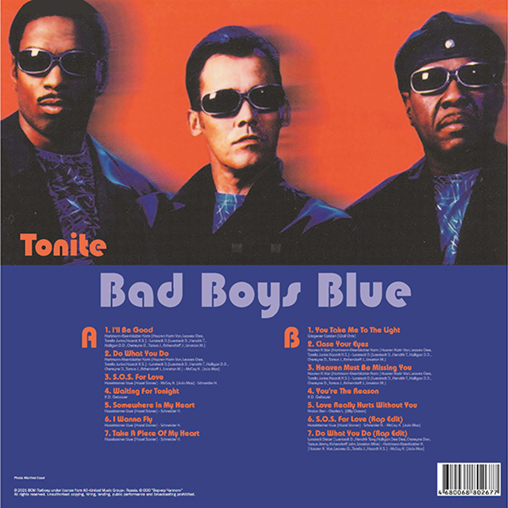 Bad Boys Blue / Tonite (Coloured Vinyl)(LP)