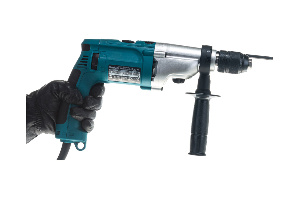 Двухскоростная ударная дрель Makita HP 2071