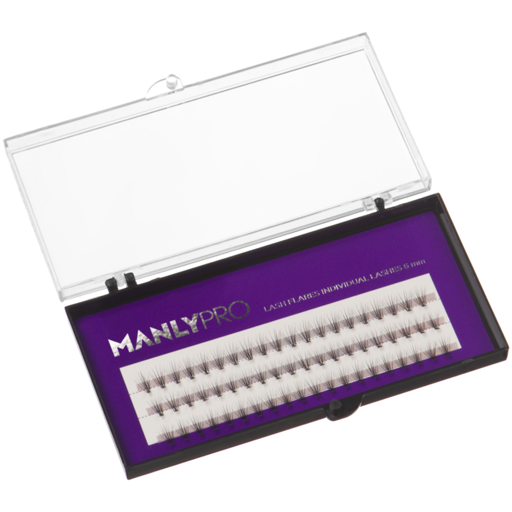 Набор ресниц в пучках ManlyPro - PП02