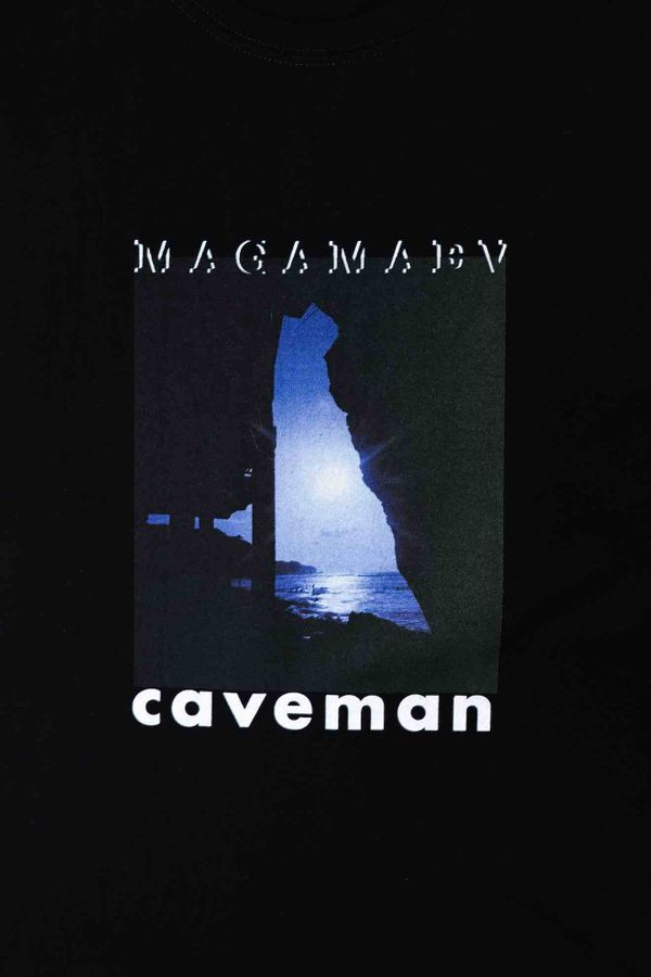 Футболка Caveman Черная - фото 2