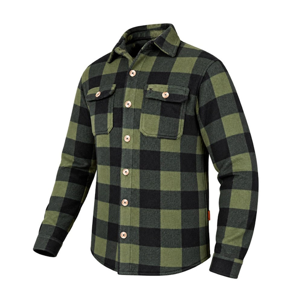 Рубашка флисовая Sturmer Nomad - Green Plaid