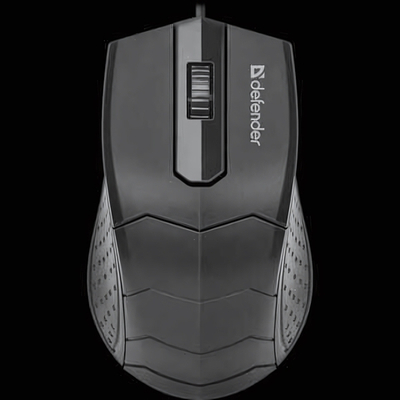 Мышь проводная Defender MB-530 Black