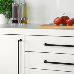 IKEA BAGGANÄS  (ИКЕА БАГГАНЭС)  -  Ручка - чёрная 335 мм