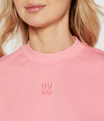 Футболка Cropped Tee HUGO - розовый(50517790)