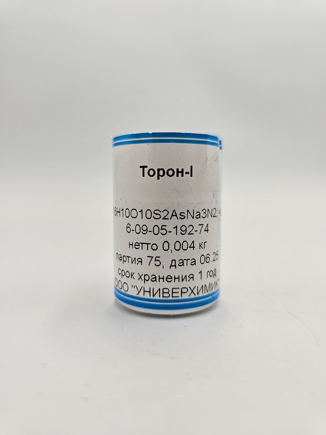 Торон-I - "ЧДА" - по ТУ, РФ - 0.004кг