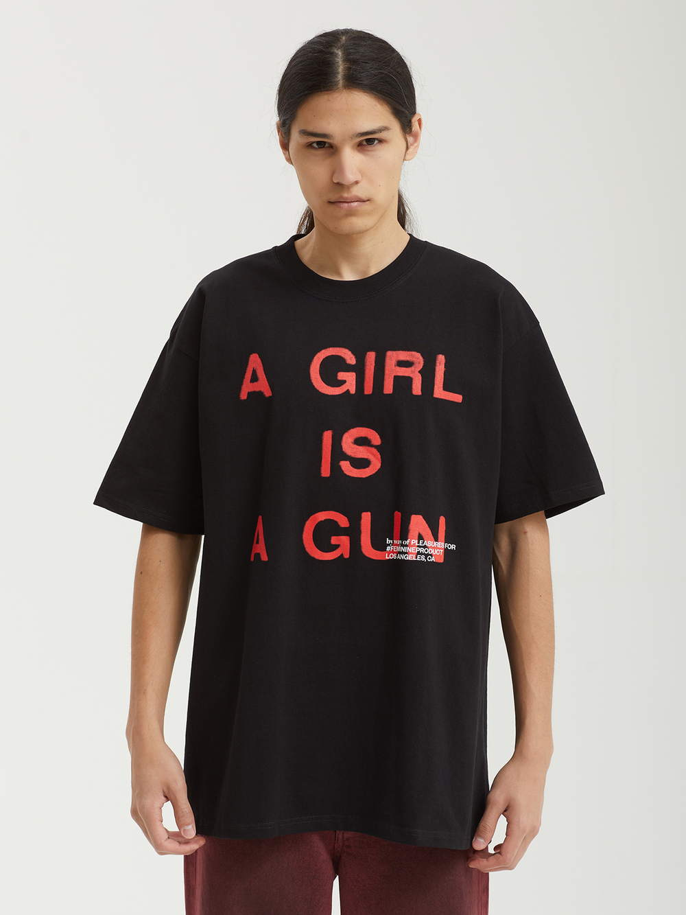 Мужская Футболка Girl Is A Gun