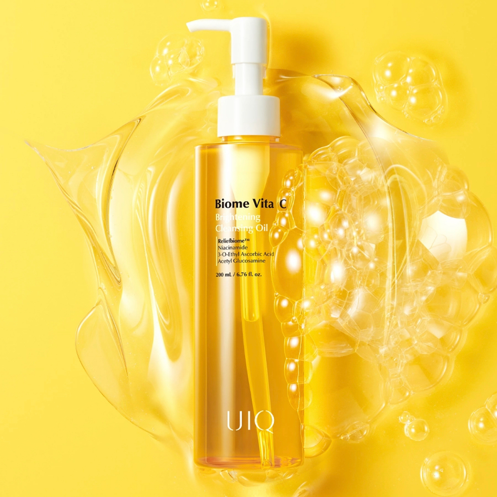 UIQ Biome Vita C Brightening Cleansing Oil Гидрофильное масло с витамином С, 200мл