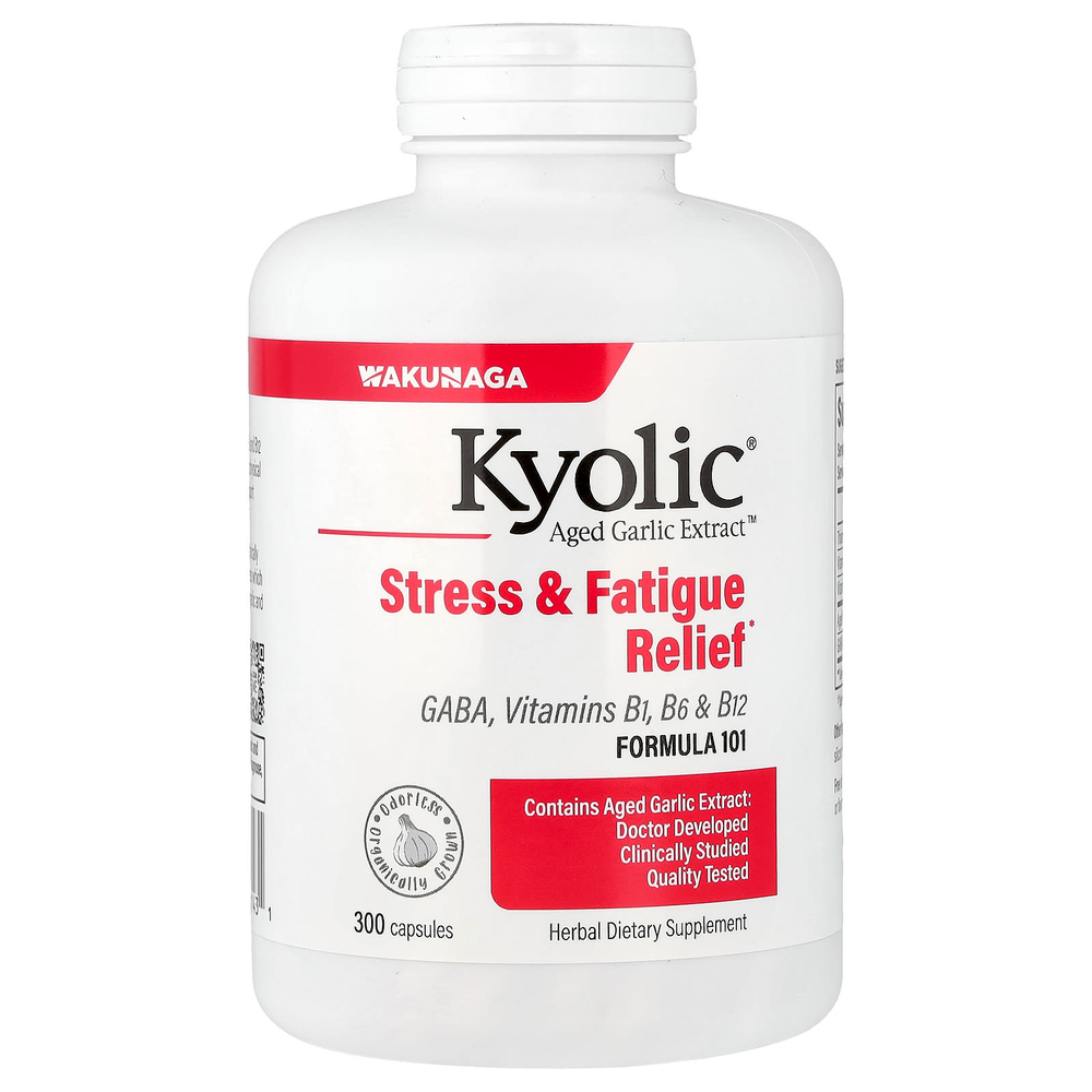 Kyolic, Aged Garlic Extract™, Aged Garlic Extract™, формула 101, 300 капсул
