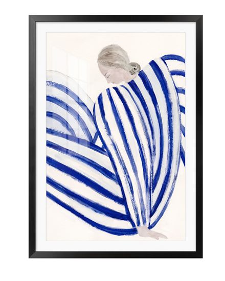 Постер Blue Stripe