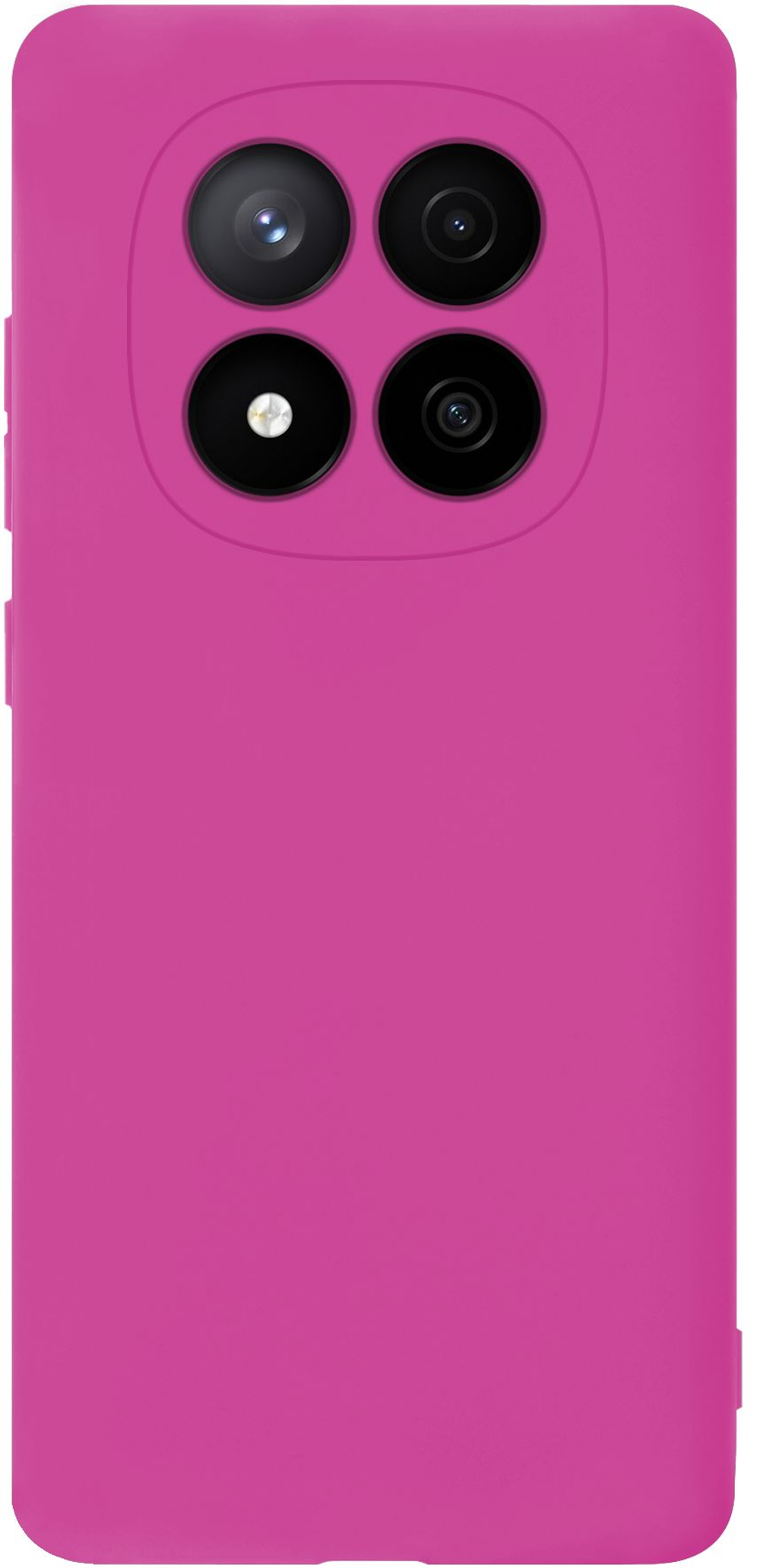 Мягкий Soft Touch чехол из силикона для XIAOMI REDMI NOTE 14 PRO PLUS 5G с бархатной подкладкой