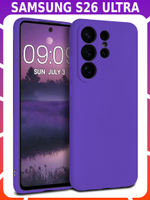 Мягкий Soft Touch чехол из силикона для SAMSUNG GALAXY S26 ULTRA с бархатной подкладкой