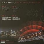 Joe Bonamassa – Live At Radio City Music Hall 2LP (Европа 2015г.)