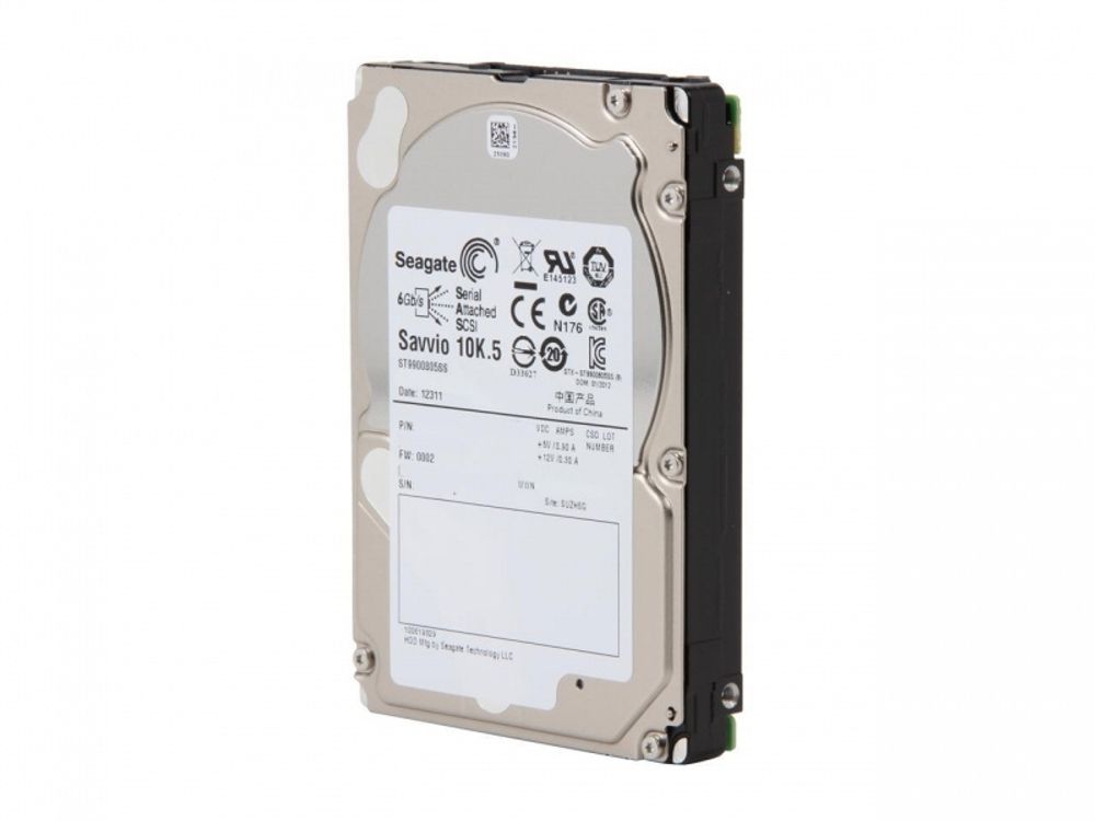 Жесткий диск Seagate Savvio 10K.5 900Gb (U600/10000/64Mb) SAS Dual Port 6G 2,5" ST9900805SS