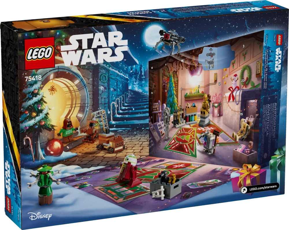 Конструктор LEGO Star Wars 75418 Адвент календарь 2025