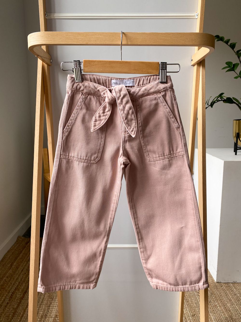 Хлопковые брюки Zara, 110