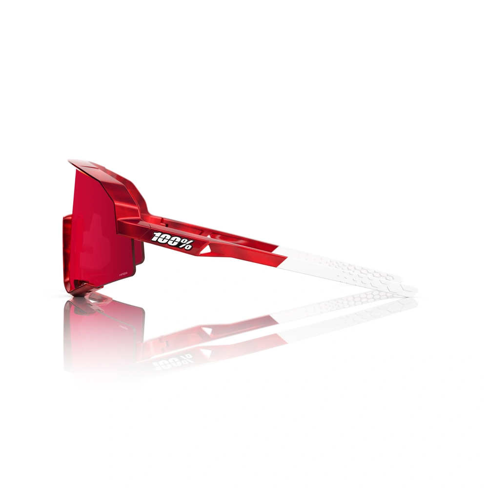 Спортивные очки 100% Slendale / Gloss Red Holographic / Hiper Fire Red Mirror Lens
