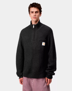 Свитер Carhartt WIP Detroit Half Zip Sweater