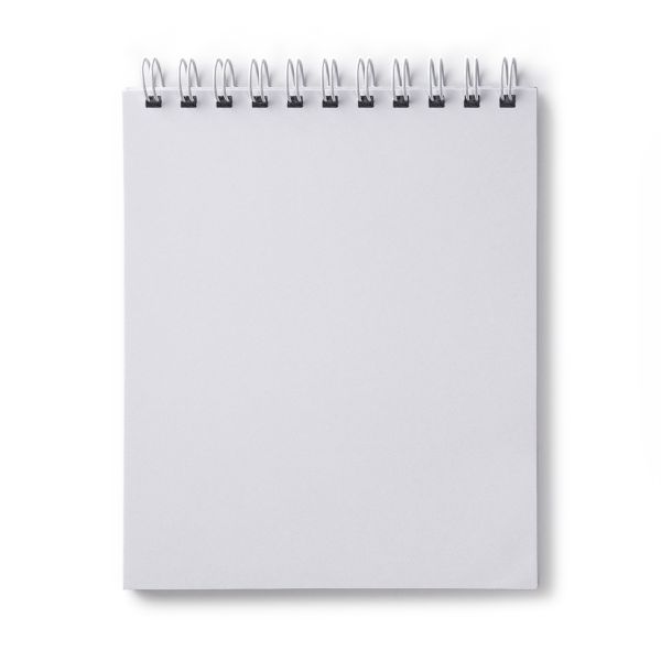 Артбук (скетчбук) 100 г/м², 175х200 мм, на гребне 80 л., 2 шт, блок белый, жесткая подложка, Крупными мазками 01370, Светоч А163