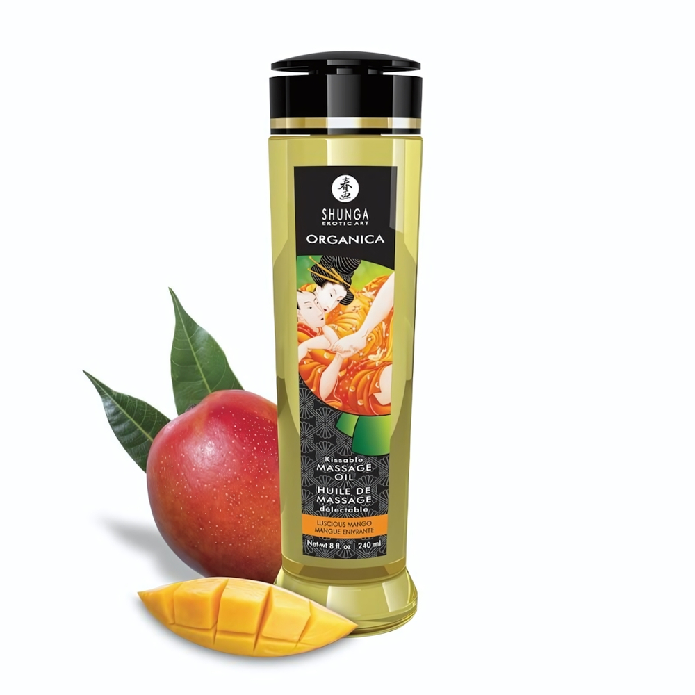 Массажное масло для тела Luscious Mango с ароматом манго - 240 мл.
