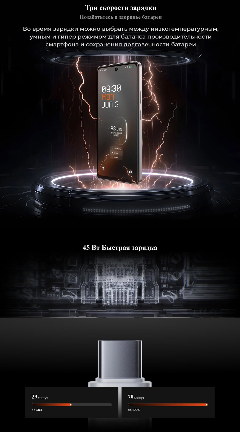 Смартфон TECNO POVA 7 Neo 8/256 ГБ Ростест(ЕАС), Dual nano SIM, зеленый