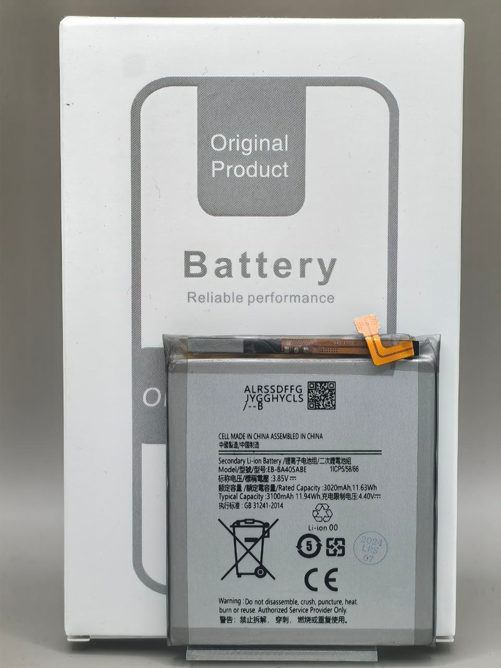АКБ Батарея Аккумулятор Samsung A40/A405F EB-BA405ABE 100% Capacity
