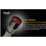 Fenix Фильтр Красный AD302-R для фонарей TK11/12
