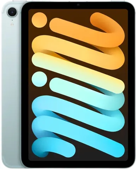 Планшет Apple iPad mini 2024 A2995 A17 Pro 6С RAM8Gb ROM128Gb 8.3" IPS 2266x1488 5G eSIM iOS голубой 12Mpix 12Mpix BT WiFi 9hr
