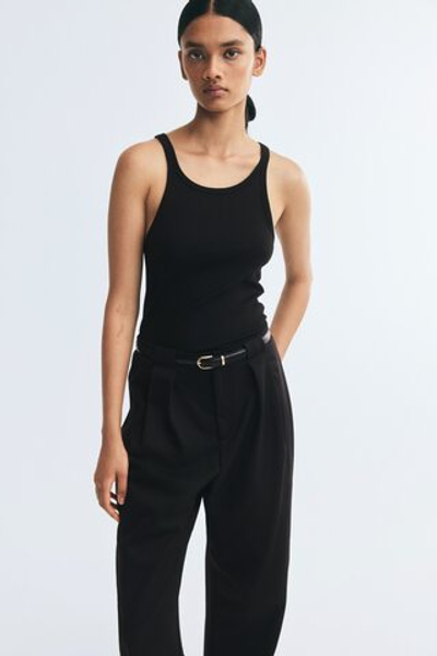 Элегантные брюки с ремнём - H&M