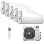Мультисплит система на 5 комнат Midea MSFA2-09N8D6-I x 5 / M5OA2-42FRN8G1