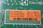 Модуль индикации стиральной машины Electrolux EW7WR447W (В сборе с пластиком)