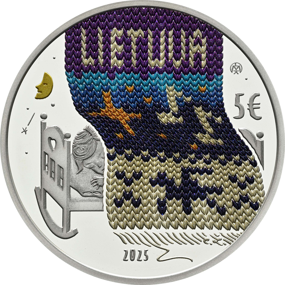 ЛИТВА, 2025, 5 ЕВРО [PROOF] [СЕРЕБРО]