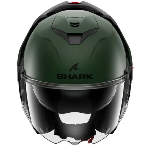 Купить Мотошлем Трансформер Shark Oxo Blank / Матовый / Зеленый