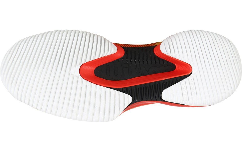 Мужские кроссовки теннисные Wilson Kaos Rapide SFT - oldgold/orange/white