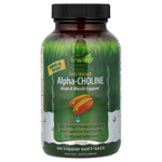 Irwin Naturals, альфа-холин, 60 капсул с жидкостью