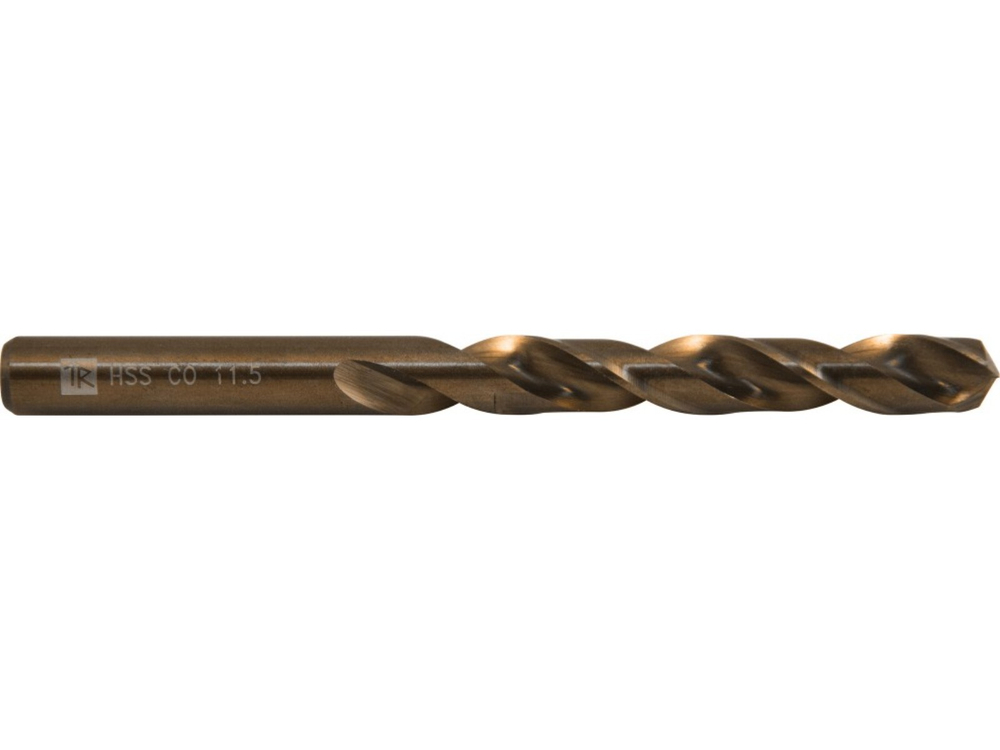 TDB098K5 Сверло спиральное по металлу HSS Co в ПВХ упаковке, d9.8 мм