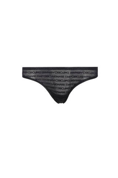 Трусики 2 пары Emporio Armani - черный(163337 3F204)