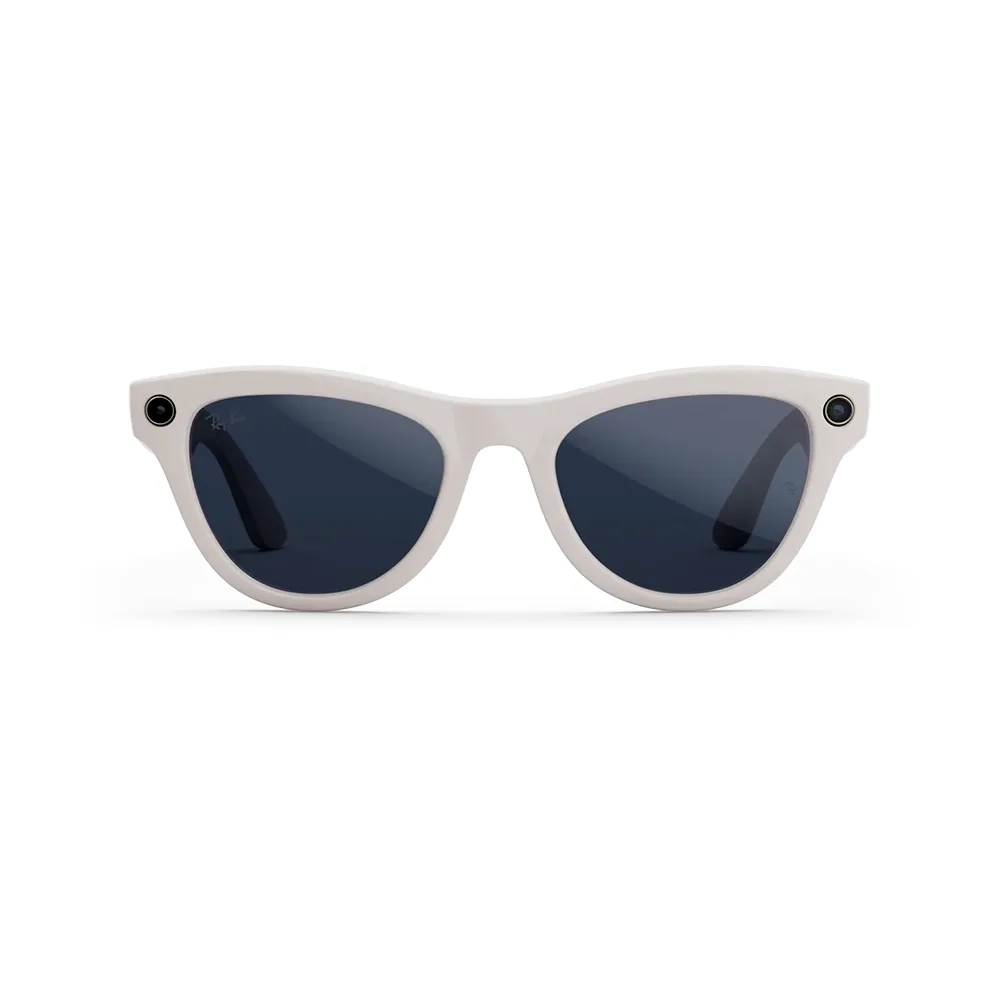 Умные очки Ray-Ban Skyler Shiny Chalky Gray / Sapphire Transitions, 150 - 52 (RW4010)