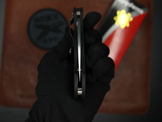 Нож складной Spyderco ParaMilitary 2 C81GP2 c клинком сатин CPM-S45VN, рукоять черный G10