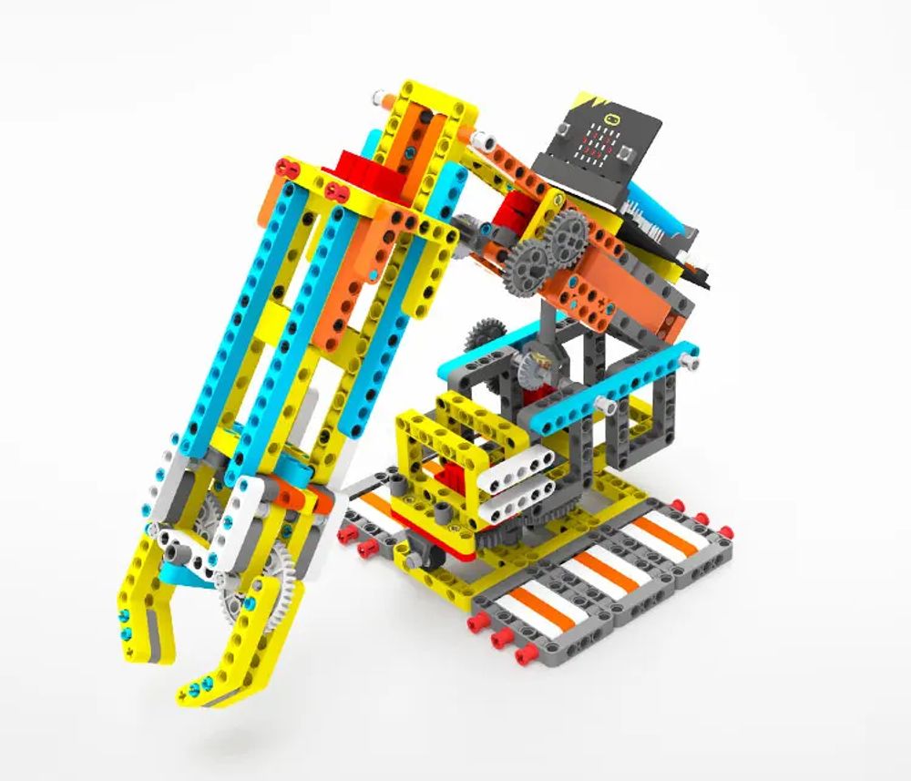 Набор для сборки робота-манипулятора на базе BBC micro:bit Yahboom Arm:bit Набор для сборки робота-манипулятора на базе BBC micro:bit Yahboom Arm:bit