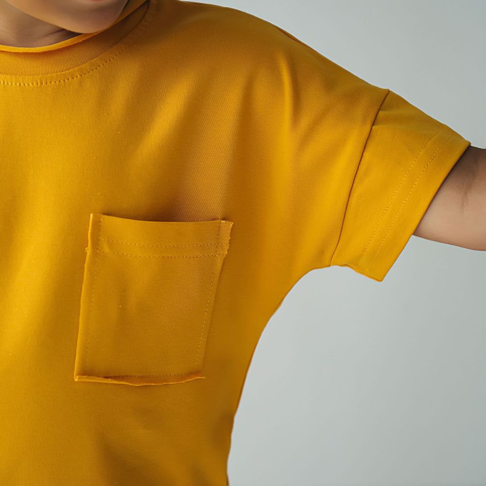 Футболка базовая "Горчица"