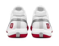 Теннисные кроссовки Wilson Rush Pro 5 CTC - bright white/wilson red/microchip